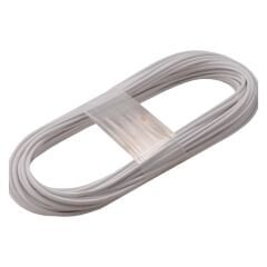 METRE DIŞ KABLO BEYAZ 5 MM [25 mt] #26018