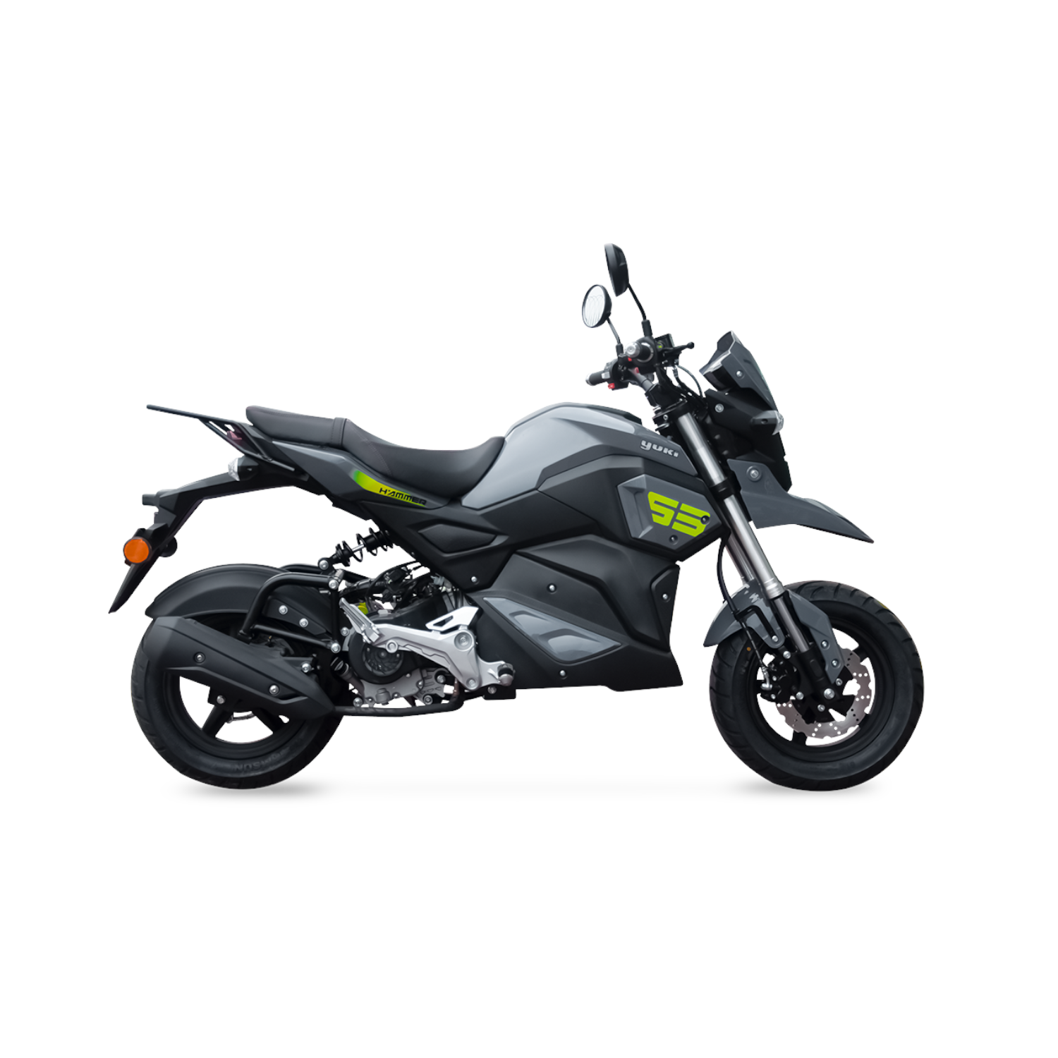 YUKİ HAMMER 50 CC EURO E5+SCOOTER (GRİ) #YUKİ HAMMER 50 CC EURO E5+SCOOTER (GRİ)