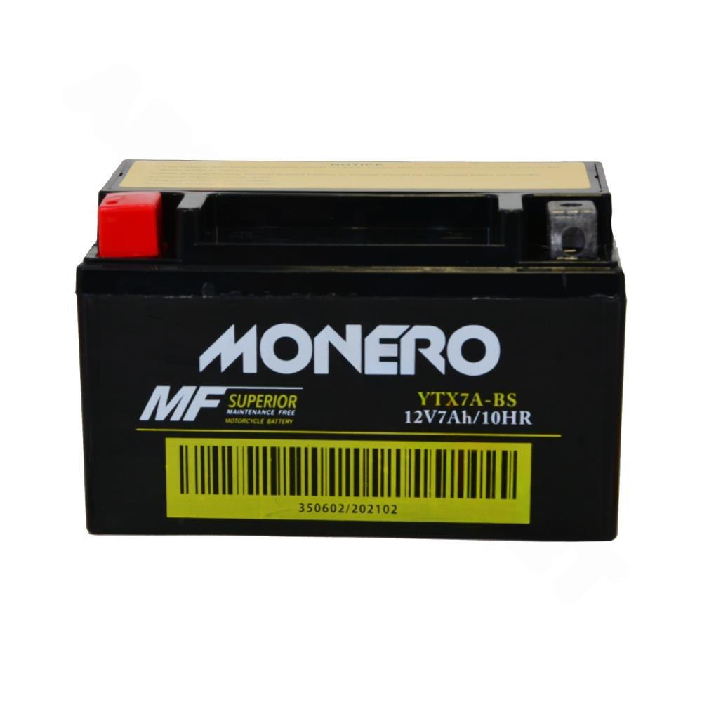 MONDIAL ZNU 125 YTX7A - BS - [SCOOTER] [150*87*94] MONERO AKÜ #50033