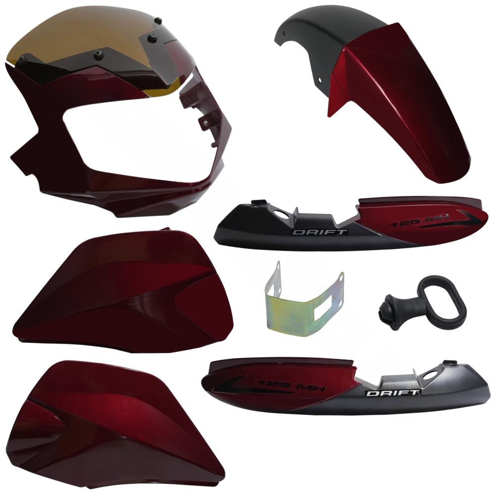 KAPORTA SET [KIRMIZI] MONDIAL DRIFT #65541