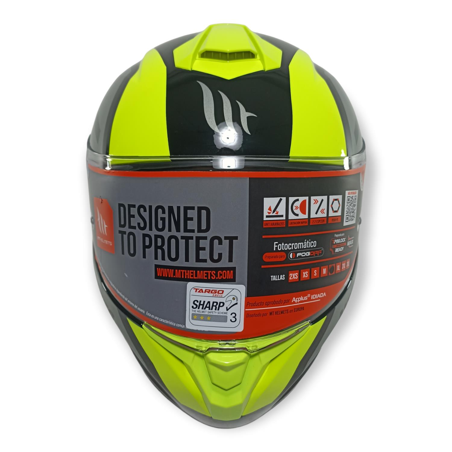 MT TARGO PRO SOUND A3 GLOSS FLUOR YELLOW [XXL]