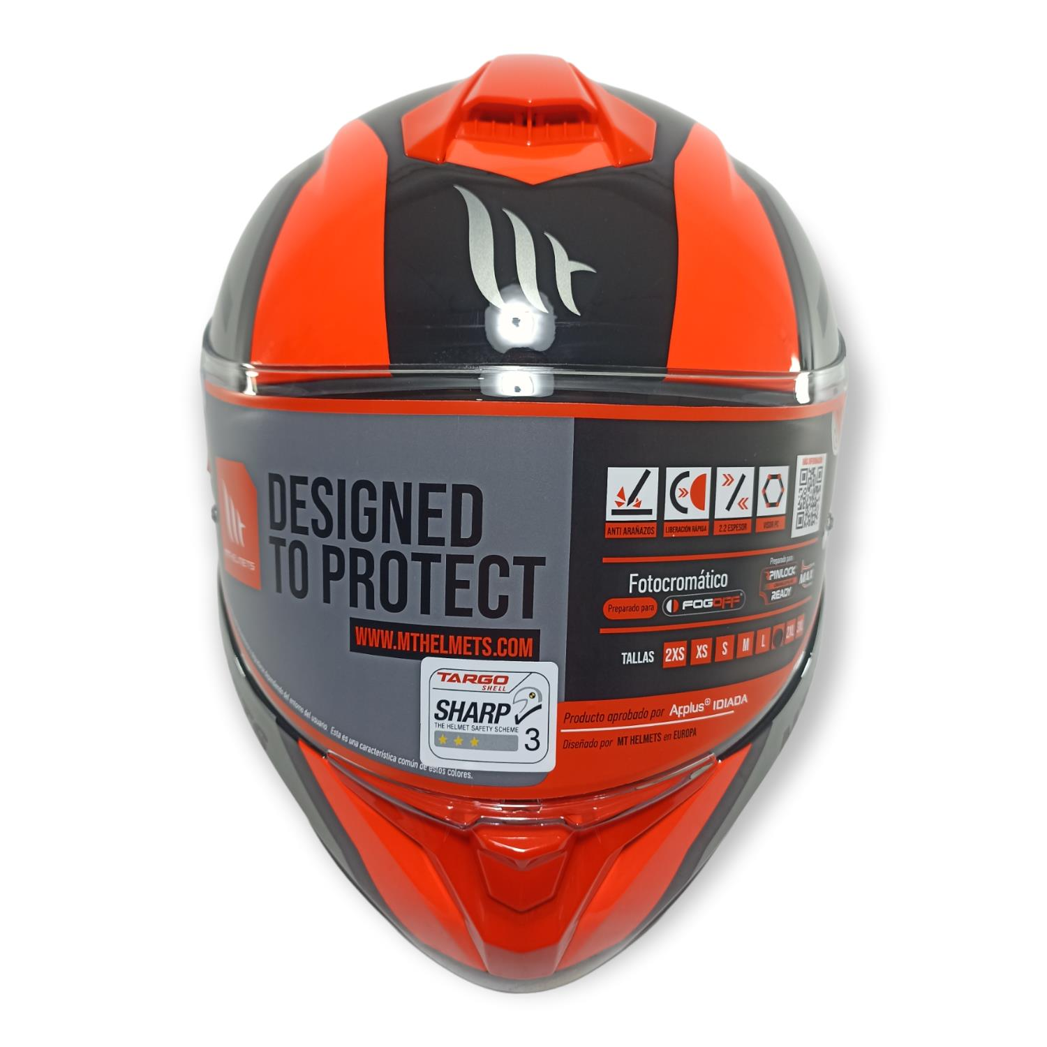 MT TARGO PRO SOUND A5 GLOSS FLUOR RED [XXL]
