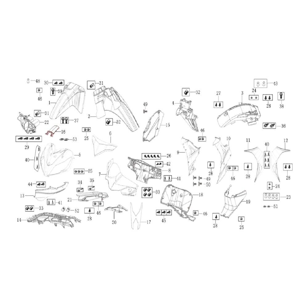 RKS İÇ DİZLİK SOL KIRMIZI (SNIPER) #RK 22263