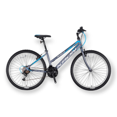 KRON ANTHEA 3.0 - 26'' MTB Lady - 15' - 21 Vites - V.B. - Mat Füme-Koyu Turkuaz/Gri #KRN21-538