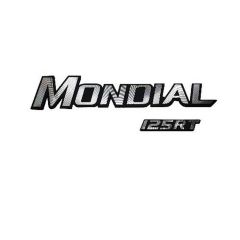 MONDIAL 125RT SELE ALTI YAN KAPAK AMBLEMI TAKIM #Y4MON0100A0154