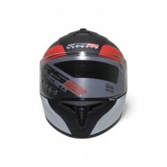 RS2 KAPALI KASK (SİYAH/BEYAZ/KIRMIZI) [M] #RS320 32006/1