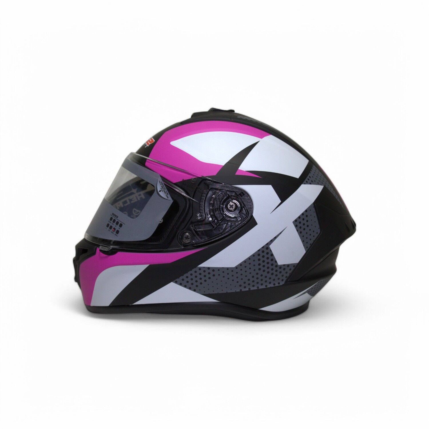 RS2 KAPALI KASK (SİYAH/PEMBE/BEYAZ) [M] #RS320 32008/3