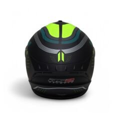 RS2 KAPALI KASK (SİYAH/YEŞİL/MAVİ) [XXL] #RS320 32010/2