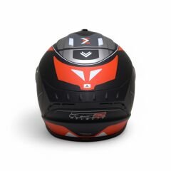 RS2 KAPALI KASK (SİYAH/TURUNCU/GRİ) [M] #RS320 32011/7