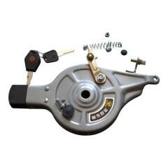 ELEKTRİKLİ BİSİKLET ARKA KAMPANA 110 LUK (KİLİTLİ MODEL)#100347