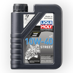 LIQUI MOLY 10W40 4T STREET MOTOSIKLET MOTOR YAGI 1 LT #3044
