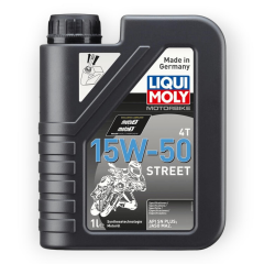 LIQUI MOLY 15W50 4T STREET MOTOSIKLET MOTOR YAGI 1 LT #2555