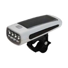 ÖN FAR 4 LED Lİ - USB GİRİŞLİ - GÜNEŞ ENERJİLİ JY-377 #24032