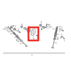 HAOJUE DA135S EKSANTRIK DISLISI #12741H35010H000
