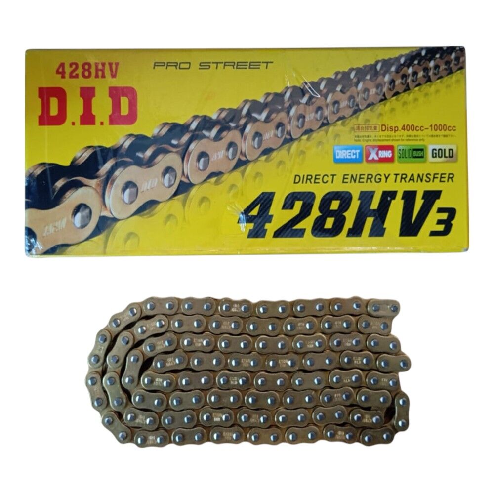 ZİNCİR ORİNGLİ GOLD 428 HO X 128L DID (42005) #Ç42016