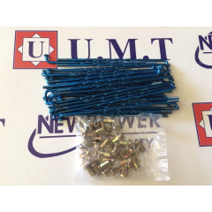 1.72 X 3.5 MM JANT TELI BURGULU MAVI #UMT478-M