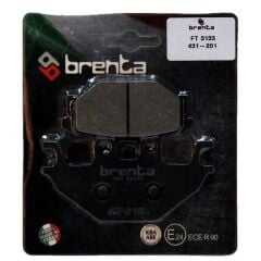 BRENTA ORGANİK FT 3133 ARKA FREN BALATA SYM WOLF 250 YAMAHA MT-125 - YZF 125 R #431-201