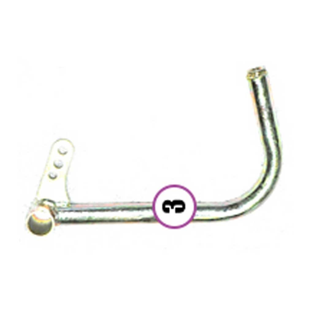 YUKI E-BIKE YK-16 ILGAZ BUS ARKA FREN PEDALI SET #YDBUS-048