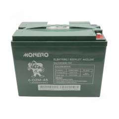 12V-45 AMPER [DAR] [223*121*174 mm] E-BIKE AKÜ - MONERO #60201