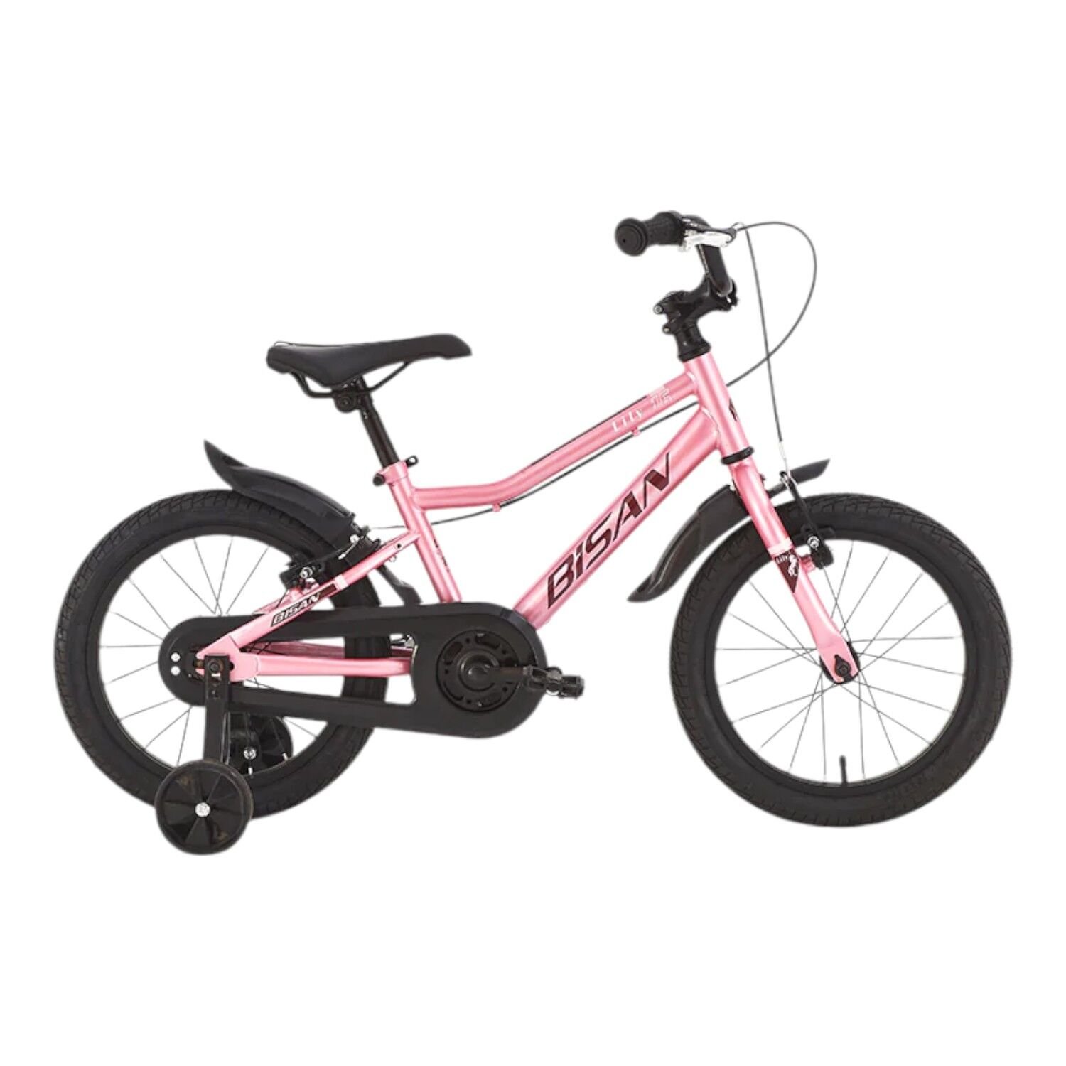 LİLY 16''-25 Ürün Rengi: PEMBE Kadro: 10'' - 26 CM Vites: 1x1 VİTES Tekerlek: 16''