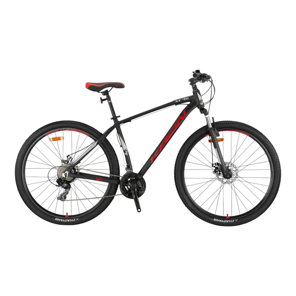 KRON XC 75 - 26'' MTB - 14' - 21 Vites - M.Disc - Mat Siyah-Kırmızı\Bej #KRN25-055