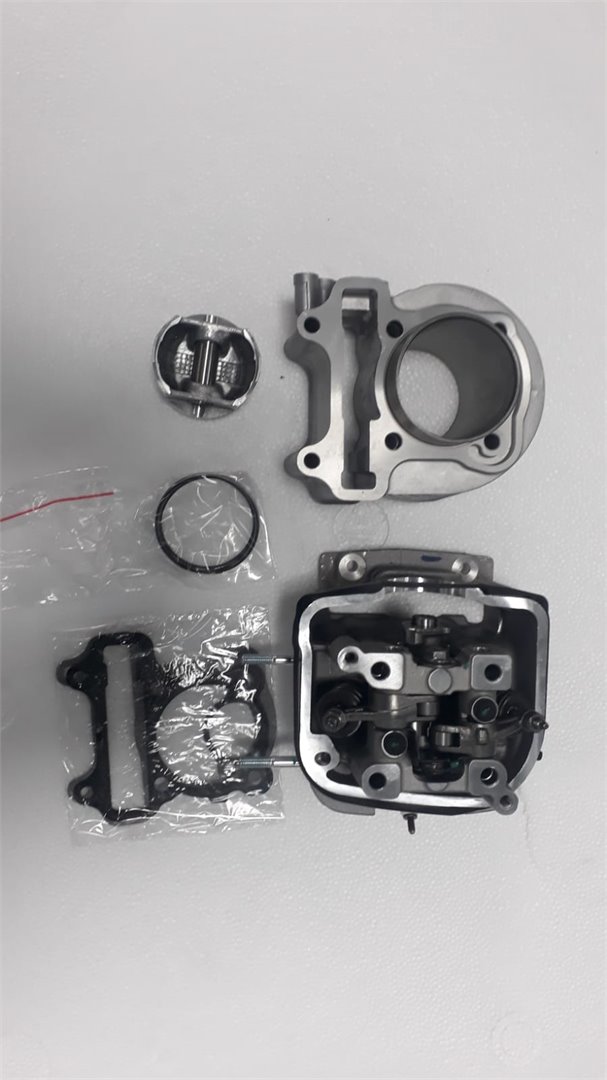 ARORA-ALFA110- 206-1 ARORA SPECIAL ALFA110 - SİLİNDİR SET+SİLİNDİR ÜST KAPAĞI TK. - Görsel 1