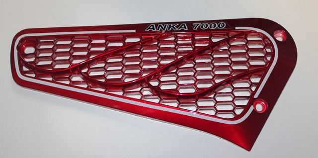ARORA-AR5000-20 ANKA 064-1 ARORA ANKA 7000 - SOL KORUMA LEVHASI KIRMIZI - Görsel 1