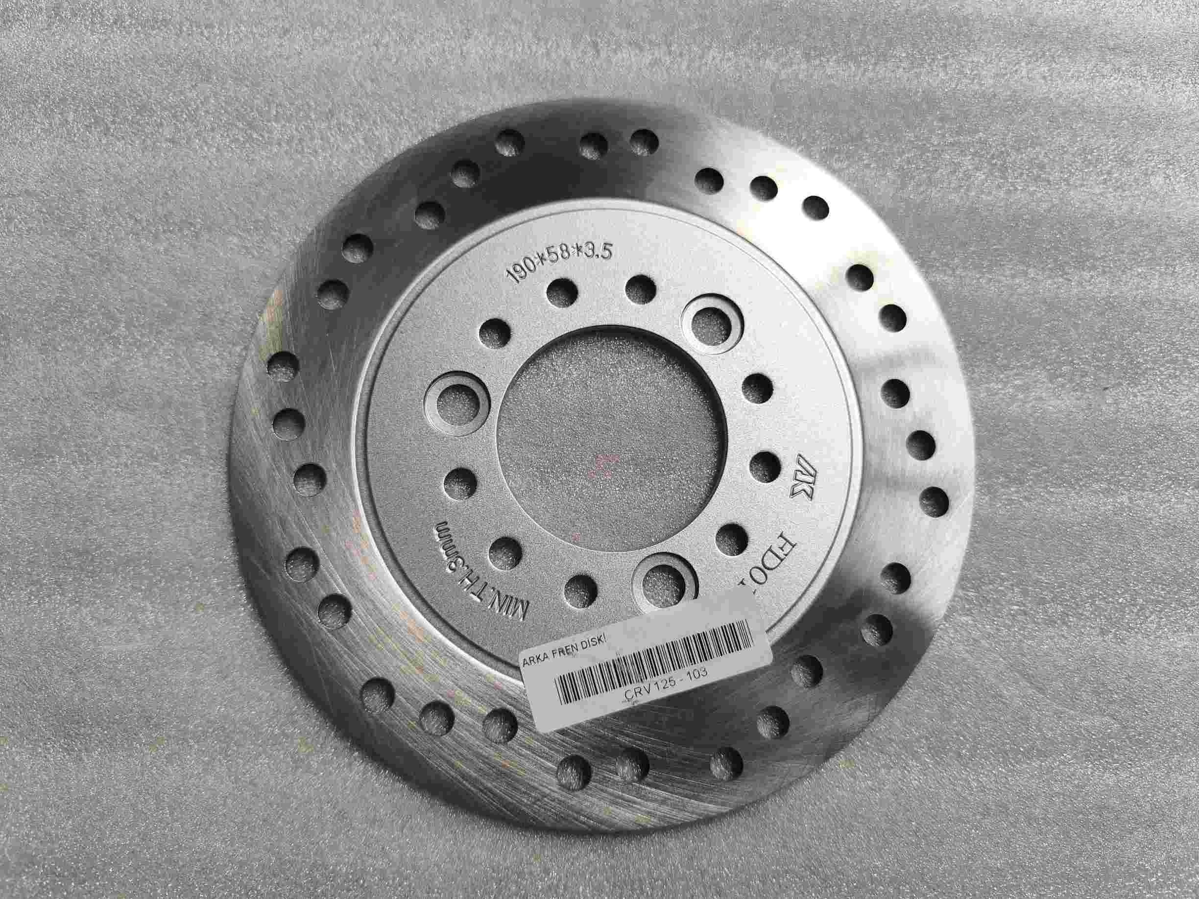 ARORA-CRV 125 - 058-1 ARORA CRV 125 - ÖN FREN DİSKİ - Görsel 1