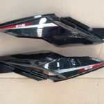 ARORA MT125 - YAN KAPAK MAT SİYAH TAKIMI