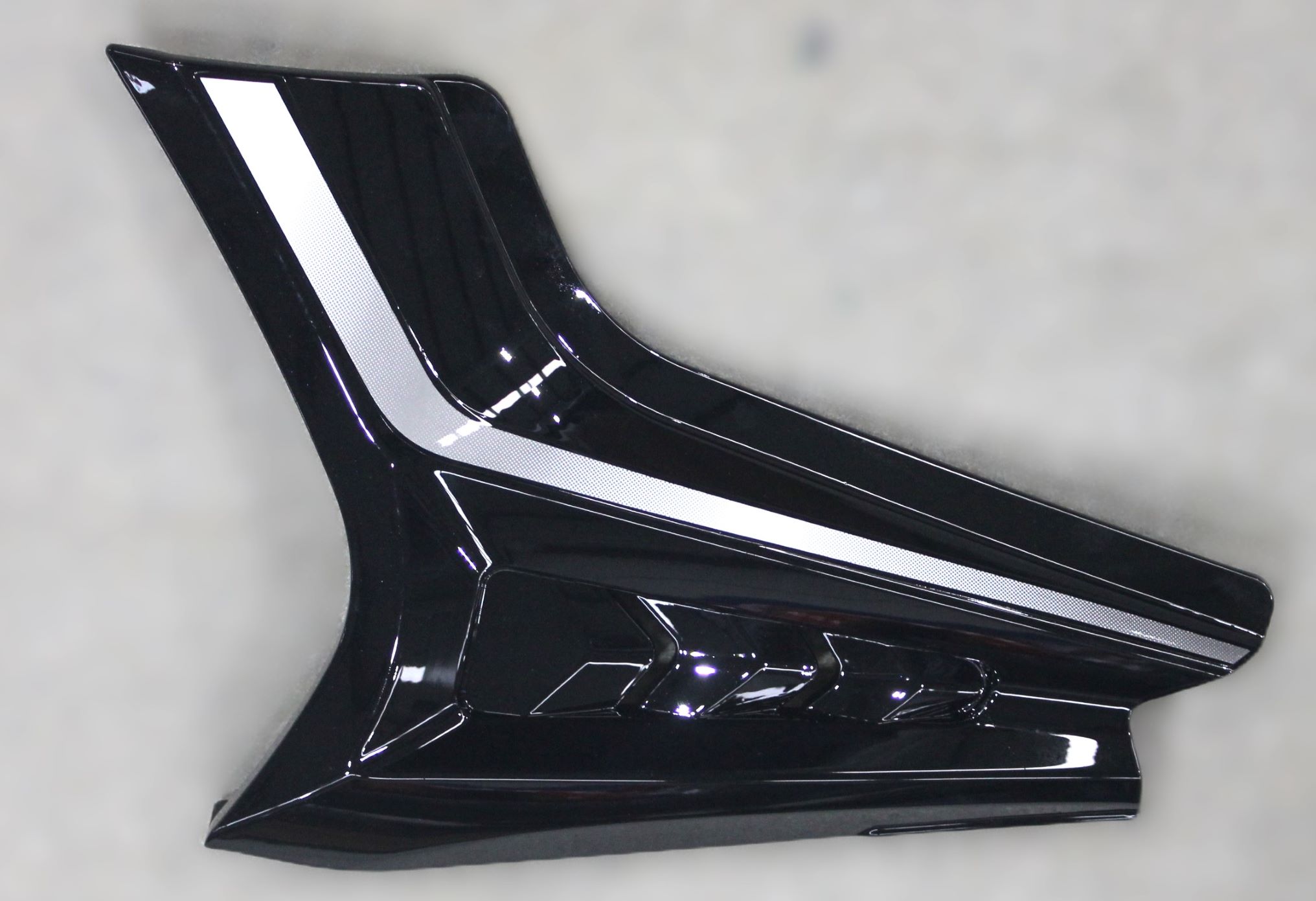 ARORA-SHARK 125-056-1 ARORA SHARK 125 - SOL KORUMA LEVHASI GRİ - Görsel 1