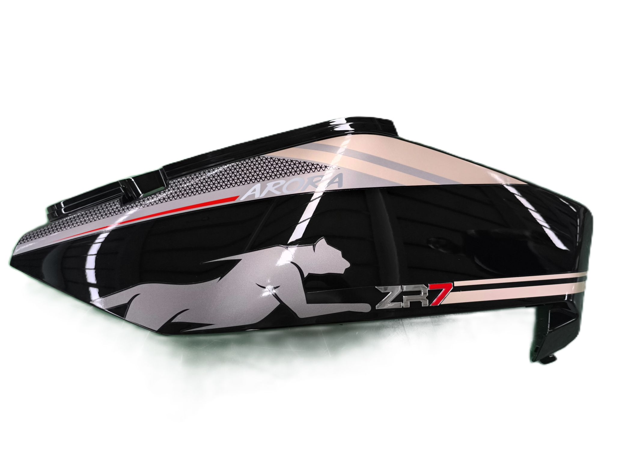 ARORA-ZR7-151-1 ARORA ZR7 - SOL KORUMA LEVHASI GRİ - Görsel 1