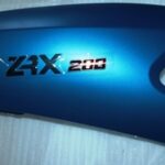 ARORA ZRX 200 - SOL KORUMA LEVHASI GRİ