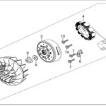 HERO DUET 110 (Euro 3) ALTERNATOR KOMPLE