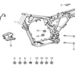 HERO IGNITOR125 (IGNTR125) BRAKET MOTOR BAGLANTI