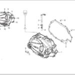 HERO X PULSE 200 4V (XP E5) MOTOR GOVDE SAG KAPAK GRI