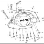 HERO KARIZMA (KRIZMA R) MOTOR GOVDESI SAG KAPAK