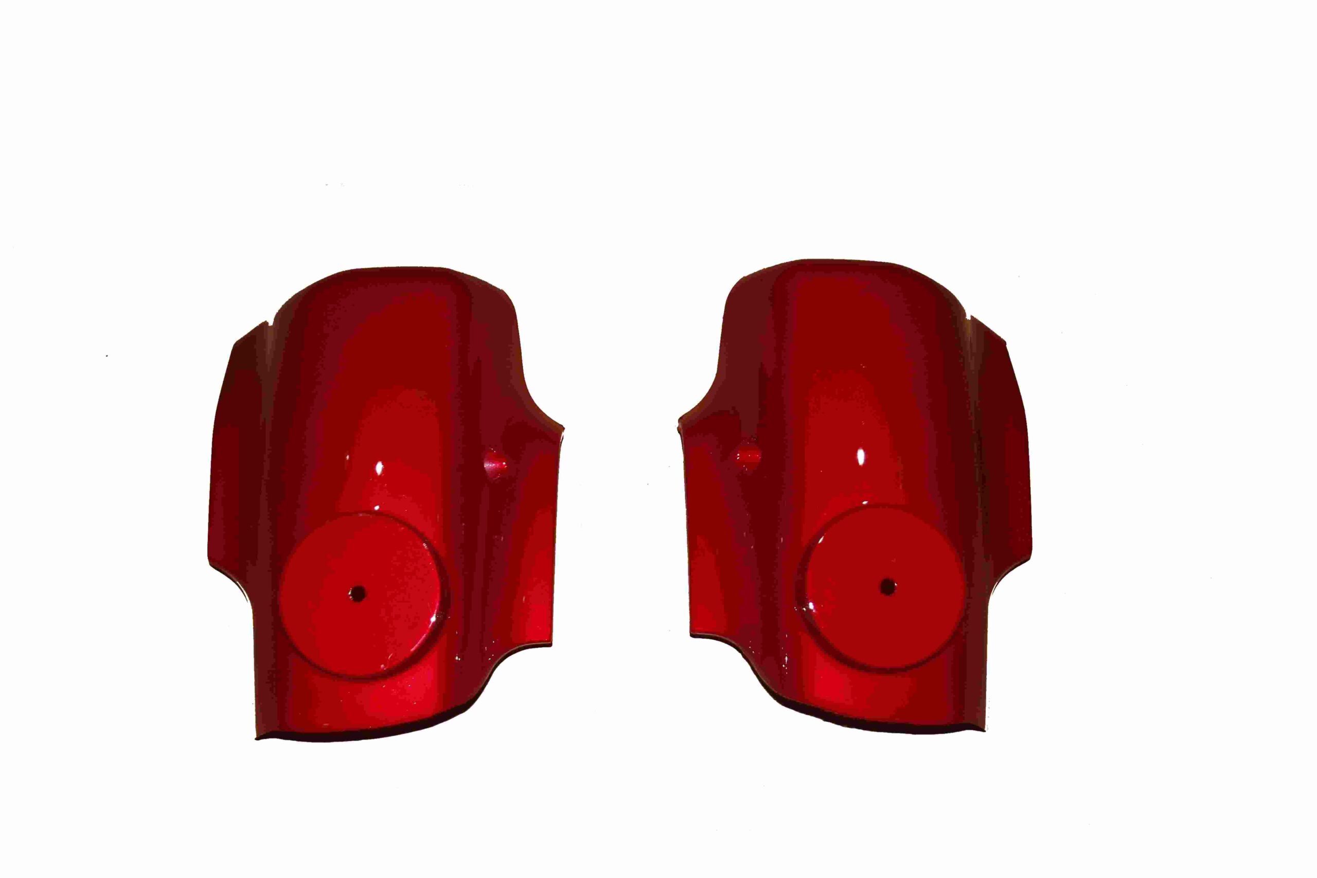MOTOLUX-AFRİKA-K50023-1 MOTOLUX AFRİKA KING (49 CC) ÖN ÇAMURLUK-SAĞ SOL KAPAK TK.-KIRMIZI - Görsel 1