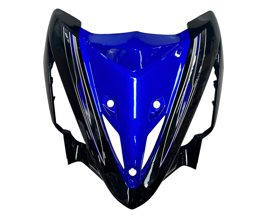 MOTOLUX-AFRİKA-W10005-1 MOTOLUX AFRİKA WOLF (49 CC) ÖN ÜÇGEN PANEL (SİNYAL PANELİ)-MAVİ - Görsel 1