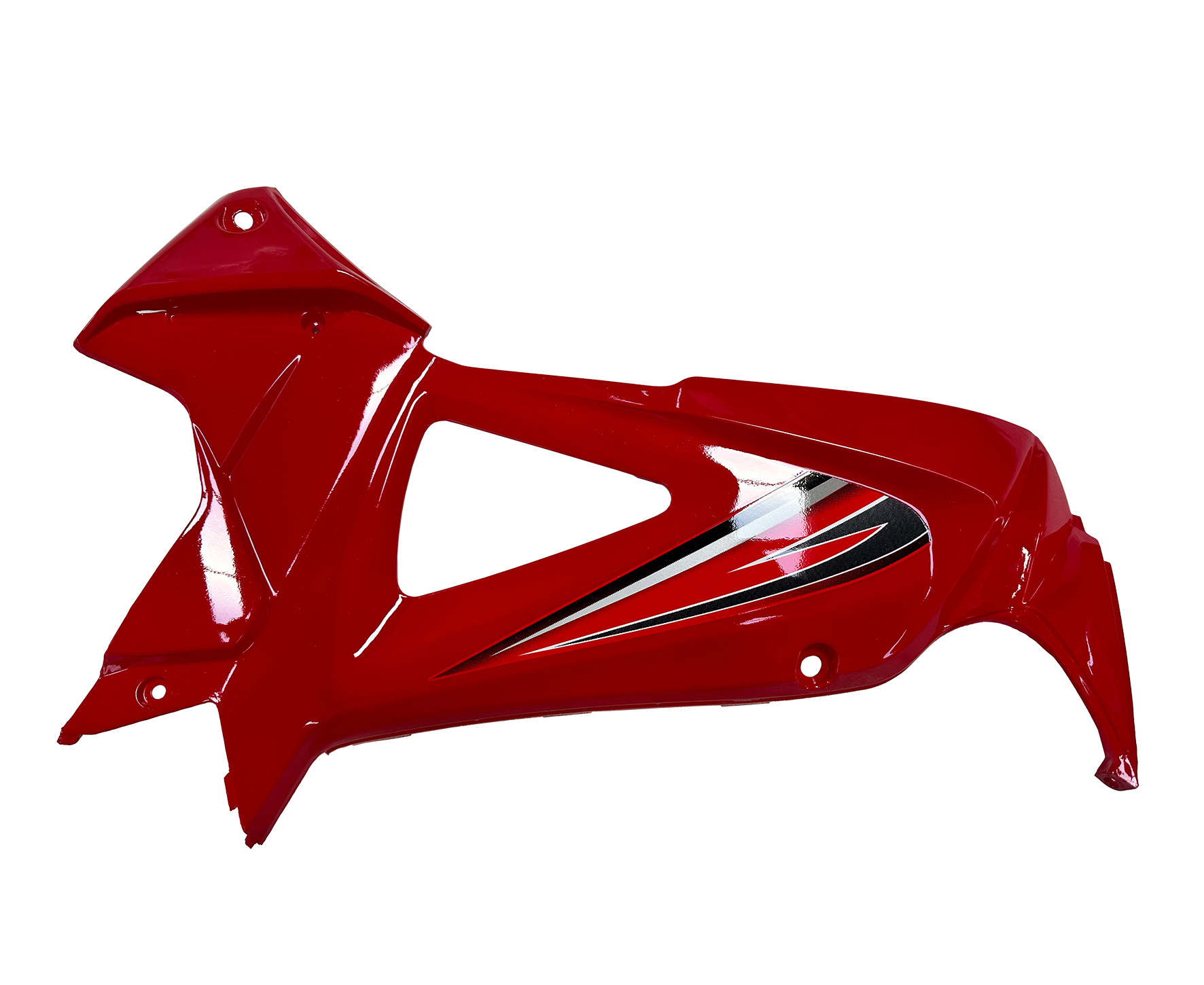MOTOLUX-AFRİKA-W10008-1 MOTOLUX AFRİKA WOLF (49 CC) DİZ RÜZGARLIĞI İÇ KIRMIZI-SOL - Görsel 1