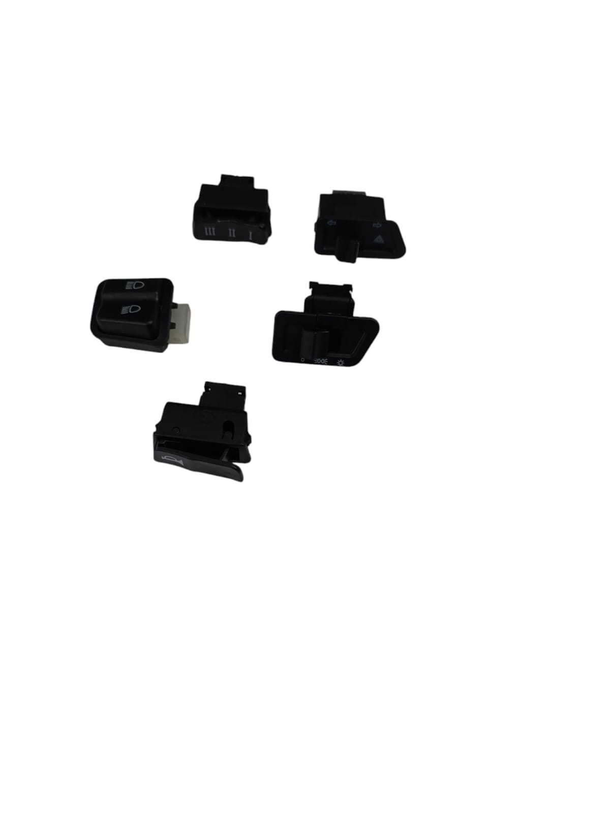 MOTOLUX-ALF PRO-2102-1 MOTOLUX ALF PRO-(E-BIKE) KUMANDA DÜĞME SETİ - Görsel 1