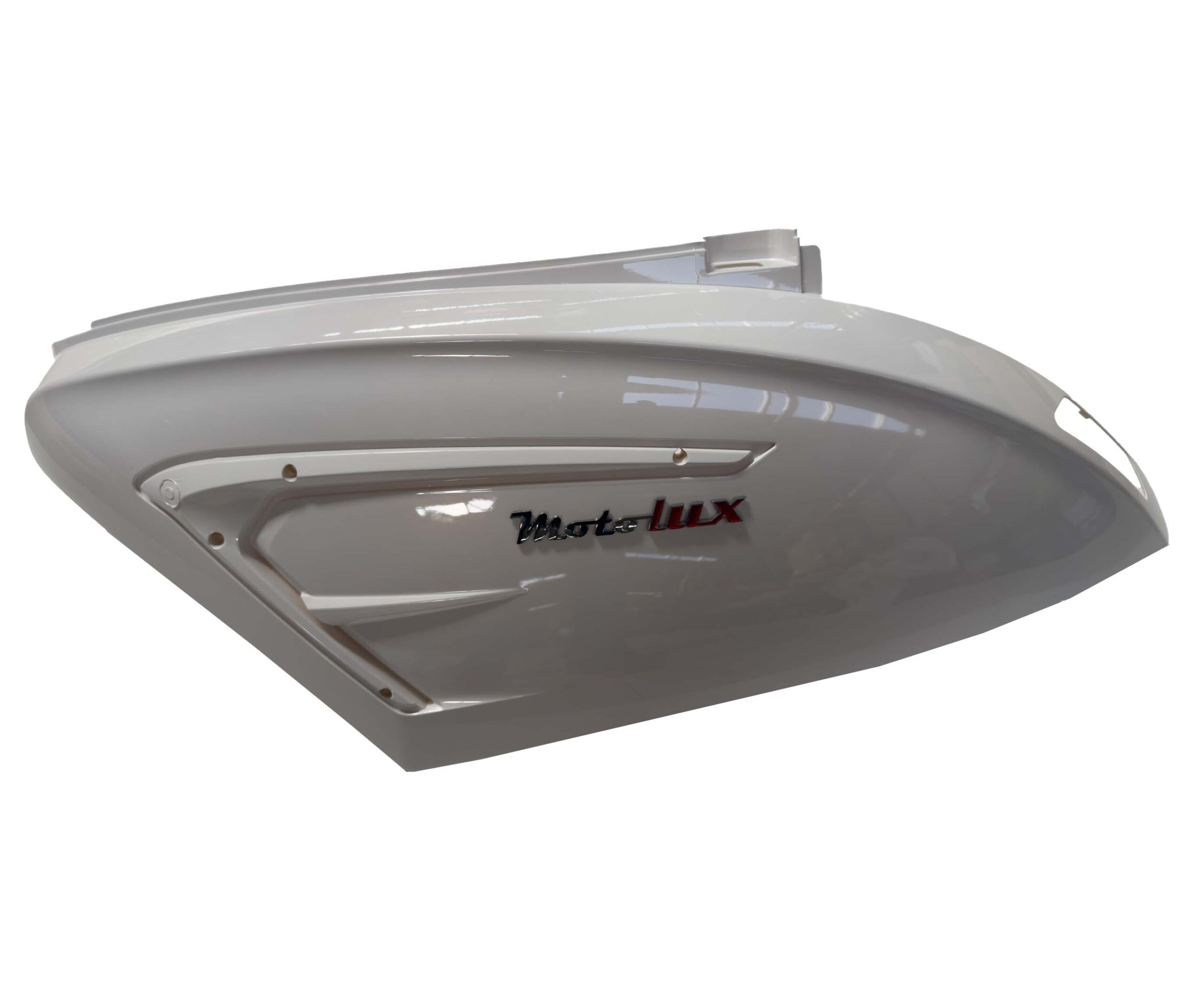 MOTOLUX-LATTE-10026-1 MOTOLUX LATTE (E-BİKE) SELE ALTI PANEL BEYAZ-SOL - Görsel 1