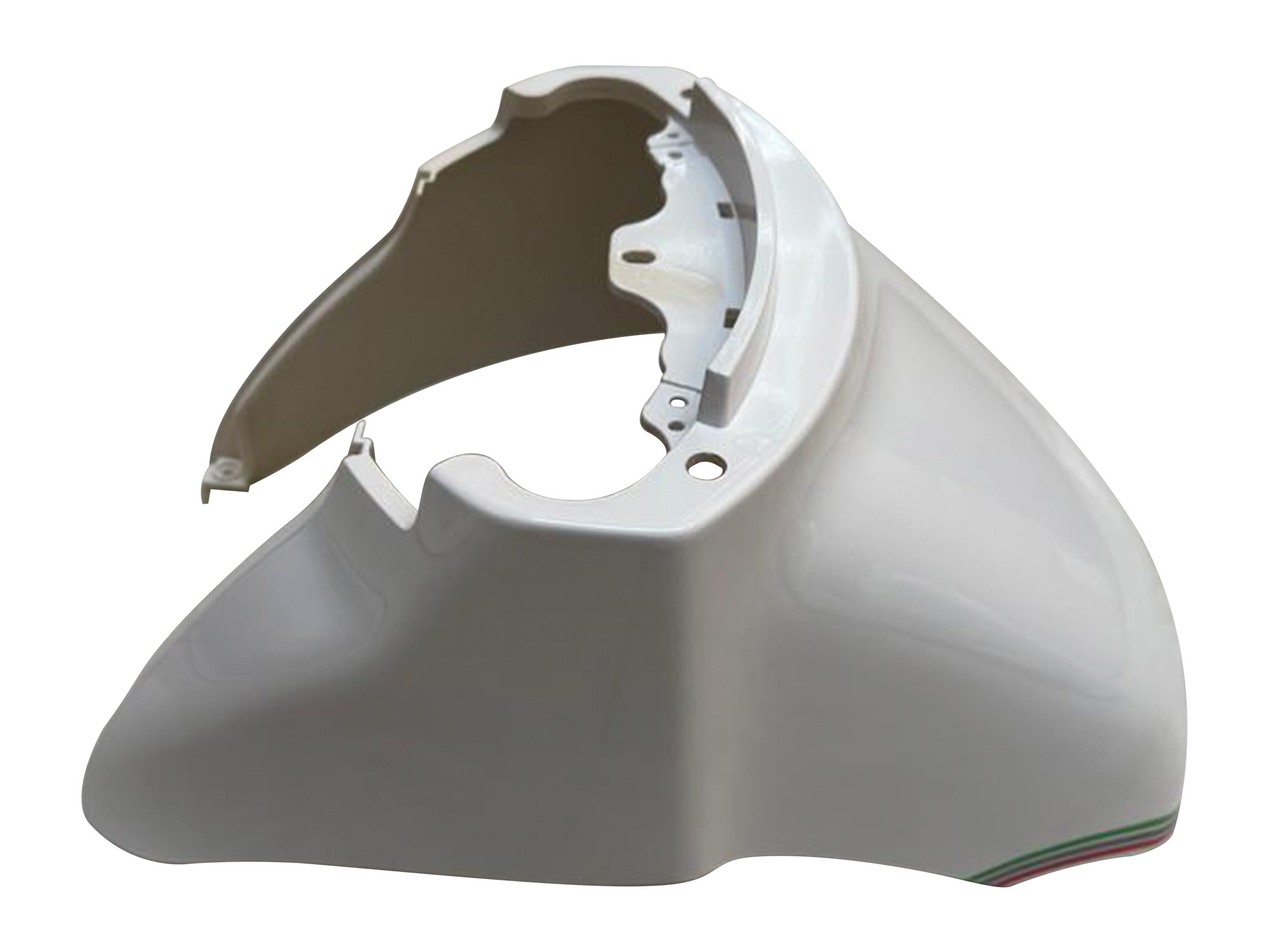 MOTOLUX-MAC-125015-1 MOTOLUX MACCIATO (125 CC) ÖN ÇAMURLUK-BEYAZ - Görsel 1