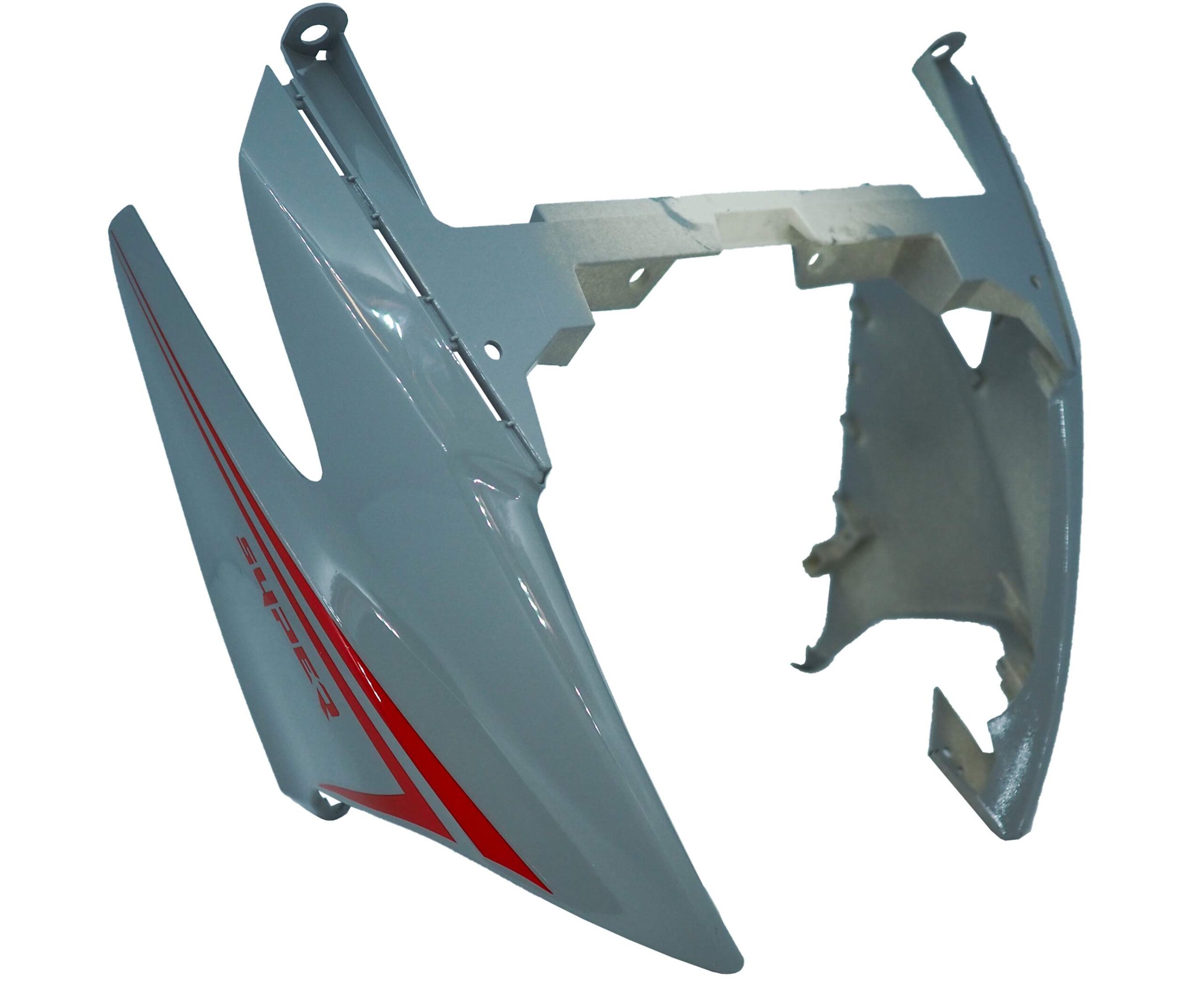 MOTOLUX-MTX-125003-1 MOTOLUX MTX-125 (125 CC) ÖN PANEL-GRİ - Görsel 1