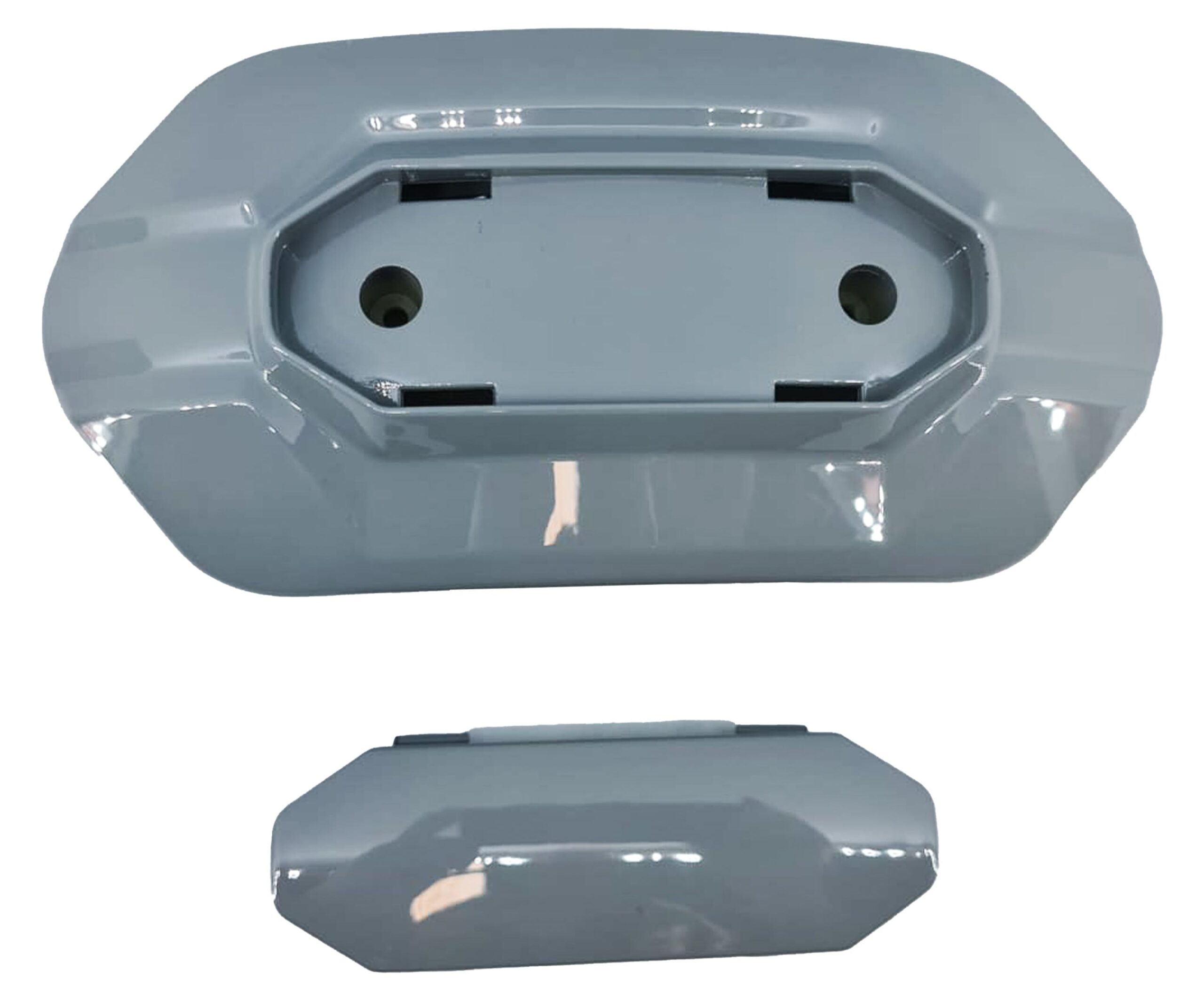 MOTOLUX-MTX-125020-1 MOTOLUX MTX-125 (125 CC) YOLCU SIRT DAYAMA KAPAK-GRİ - Görsel 1