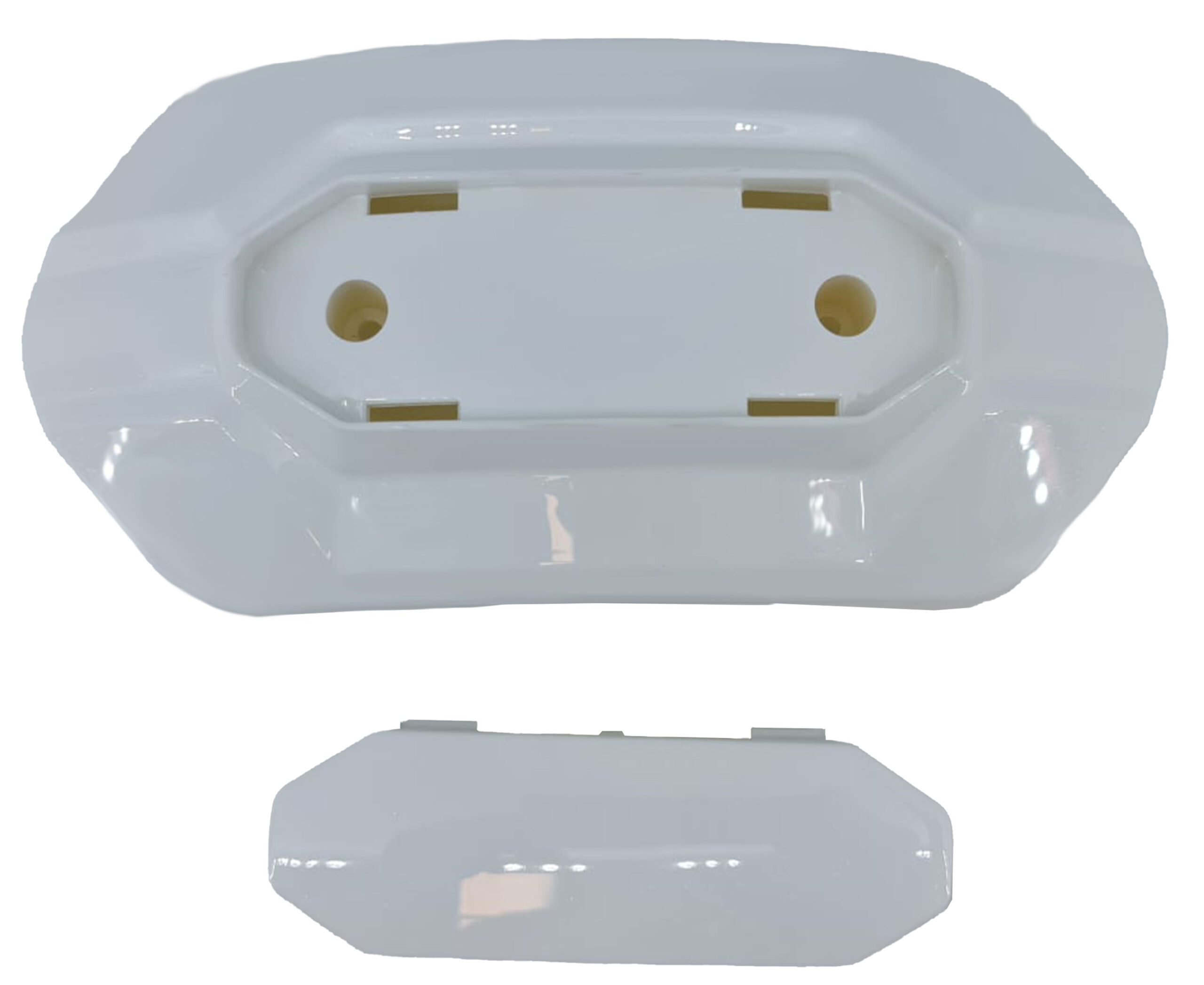 MOTOLUX-MTX-125021-1 MOTOLUX MTX-125 (125 CC) YOLCU SIRT DAYAMA KAPAK-BEYAZ - Görsel 1