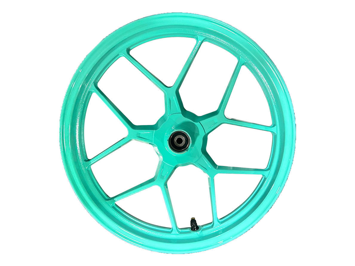 MOTOLUX-MW46-125034-1 MOTOLUX MW46 ( 125 CC ) ÖN JANT-TURKUAZ - Görsel 1