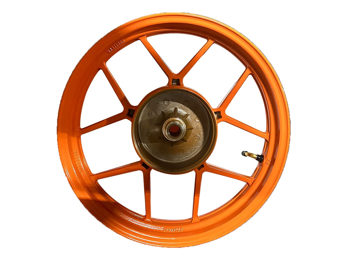 MOTOLUX-MW46-125039-1 MOTOLUX MW46 ( 125 CC ) ARKA JANT-TURUNCU - Görsel 1