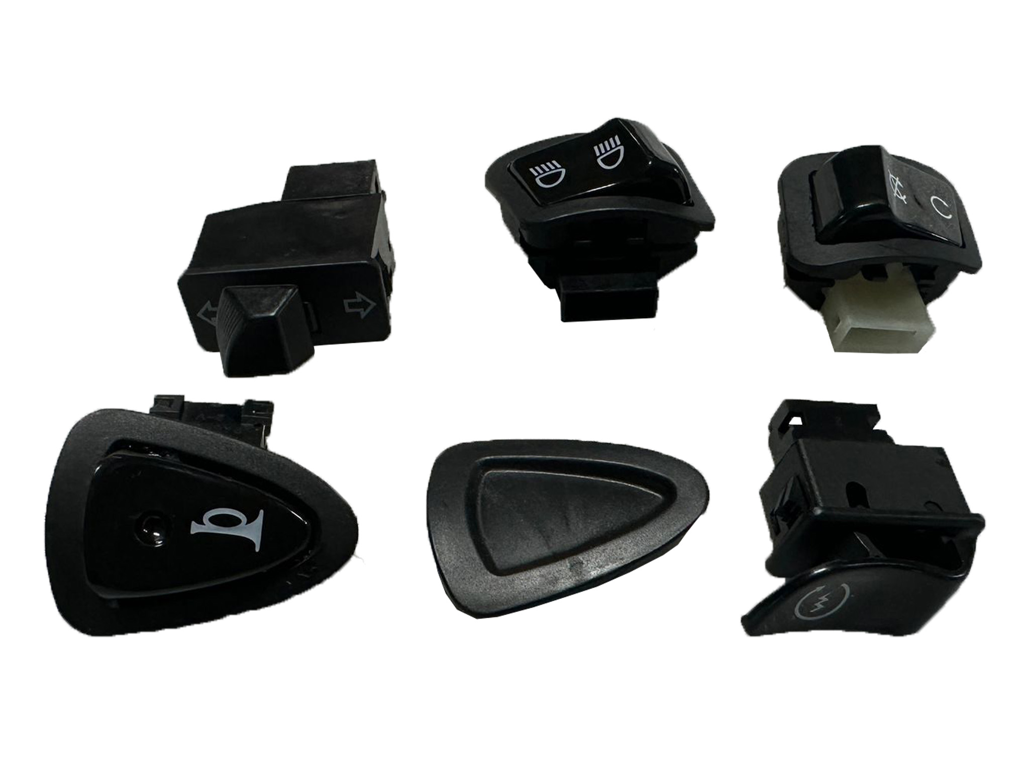 MOTOLUX-MW46-125074-1 MOTOLUX MW46 ( 125 CC ) KUMANDA DÜĞME SETİ - Görsel 1