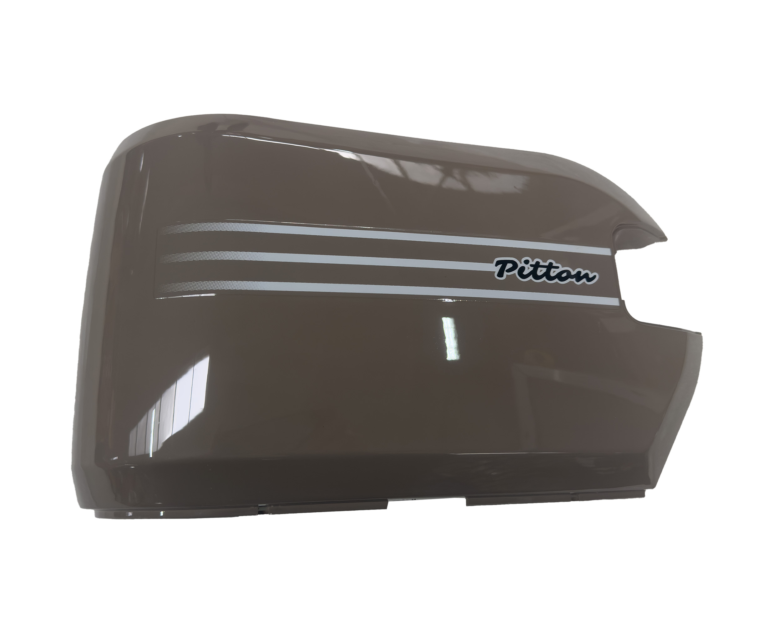 MOTOLUX-PTTN-E10012-1 MOTOLUX PİTTON (E-BİKE) SELE ALTI PANEL KAHVERENGİ-SAĞ - Görsel 1