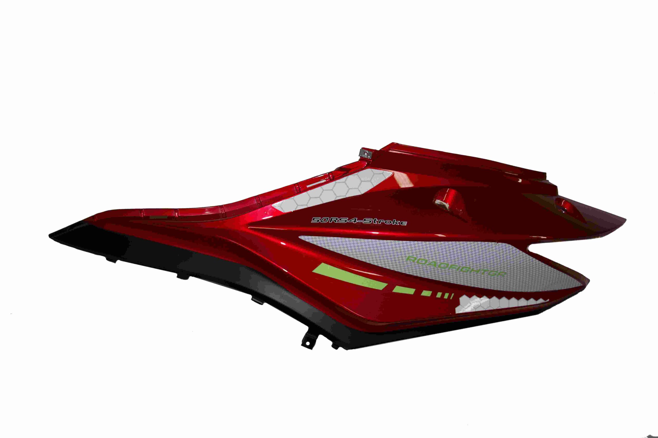 MOTOLUX-ROSSİ RS-10022-1 MOTOLUX ROSSİ RS (49 CC) SELE ALTI PANEL SOL-(KIRMIZI YEŞİL ÇİZGİ) - Görsel 1